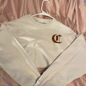Cropped Champion crew neck